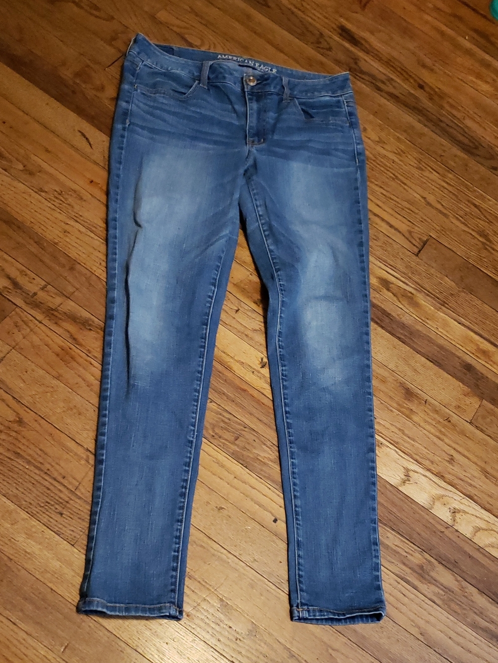 Womens AE Jeggings Sz 12 Long